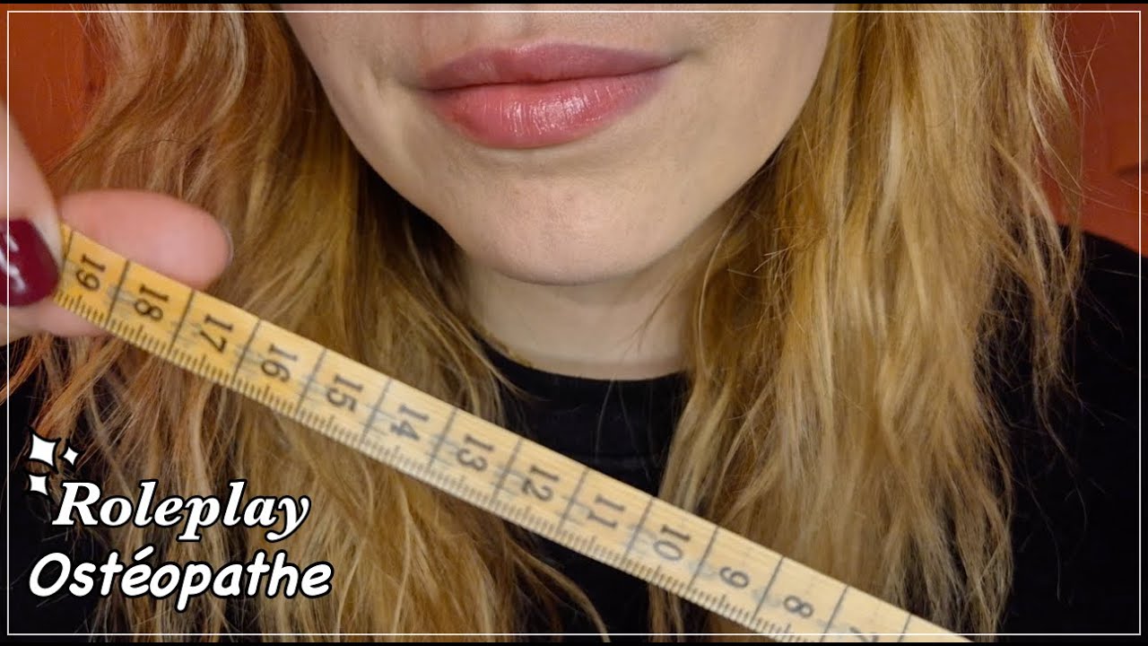 ASMR FRANÇAIS 🌸 ROLEPLAY OSTEOPATHE & MASSAGE
