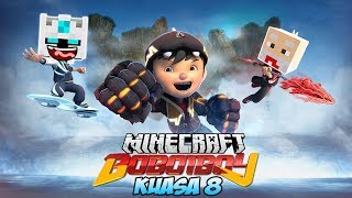 TERUNGKAP SEMUA JURUS RAHASIA BOBOIBOY GALAXY KUASA 8! - Boboiboy Minecraft 2