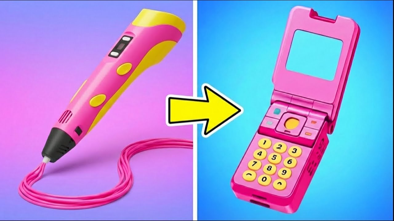 Sie werden nicht glauben, was man mit diesen 3D-Stift-Bastelarbeiten alles machen kann!