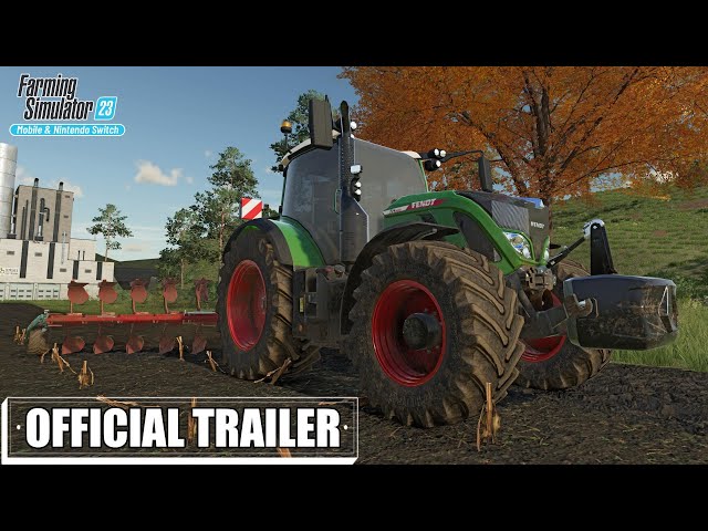 The first gameplay video for Farming Simulator 23 has arrived