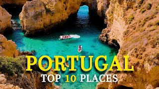 Top 10 Places To Visit In Portugal | 🌟 Explore Portugal's Best! 🇵🇹 Top 10 destinations await.