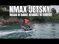 Ide Gila Nmax Disulap Jadi Jetski, Bisa Jalan di Atas Air