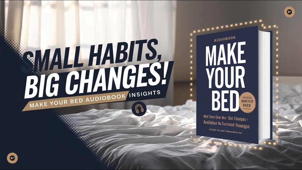 "Life Lessons from Make Your Bed 🌟 Inspiring Audiobook Summary by Admiral McRaven"