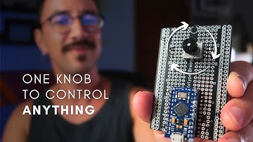 Build a ONE KNOB UNIVERSAL CONTROLLER for Ableton, Premiere, Davinci Resolve, Lightroom