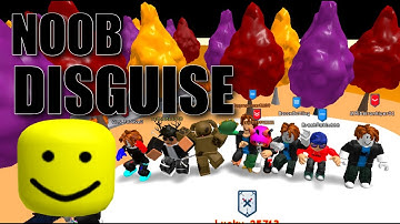 NOOB DISGUISE TROLLING! - ( NOOB IS BACK!) - SUPER POWER TRAINING SIMULATOR