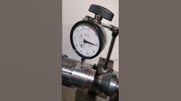 Dail Indicator Runout #cncmachine #cnc #technology