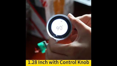 Knob HMI，Knob-on-Display Touch Controller，Round OLED with Knob，Knob-on-Display Touch Controller