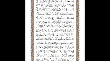 الوجه 263 من القرآن مكرر ١٠ مرات مع الآيات | سورة الحجر | الشيخ خليفة الطنيجي