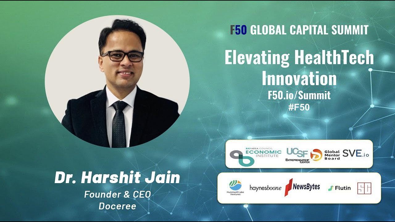 F50 Global Capital Summit - India Track - Dr. Harshit Jain on AI in ...