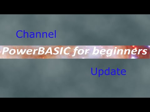 PowerBasic Channel update - changes to Website