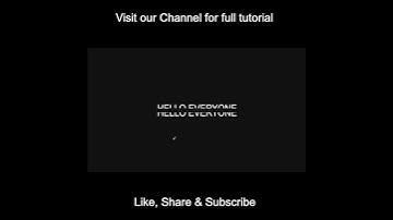 Text split on hover animation #shorts #html #textanimation #css