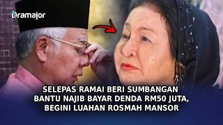SELEPAS Ramai Beri Sumbangan Bantu Najib Bayar Denda RM50 Juta, Begini Luahan Rosmah Mansor