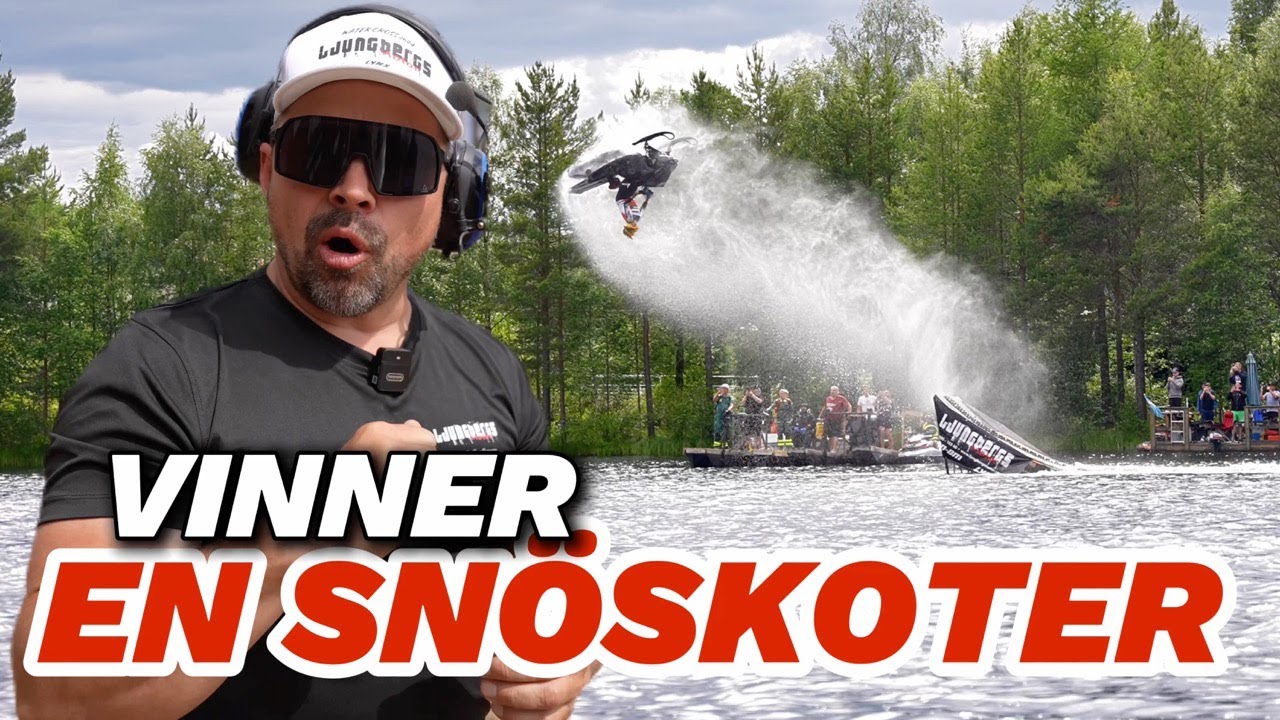 MIDSOMMAR OCH SKOTER PÅ VATTEN!