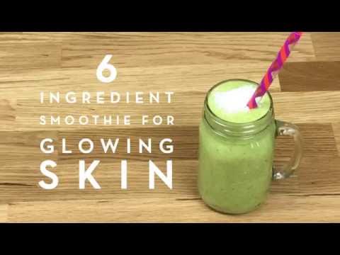 6 Ingredient Smoothie for Glowing Skin