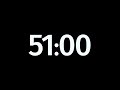 51 Minute Timer 🕒 Countdown for Serious Productivity