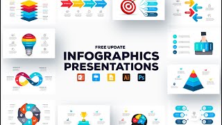 Infographics templates bundle