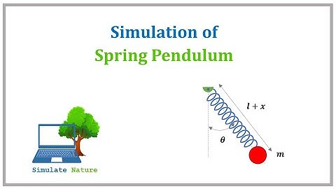 S02: Spring Pendulum Simulation (using MATLAB)