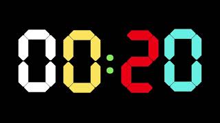 ⚡🎵 Epic Electric Timer - 20 Seconds Countdown 🎵⚡#20Secondtimer #timer #countdown