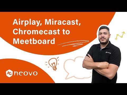 Screen Sharing &amp; Wireless Presentation on Meetboard Interactive Display | AG Neovo