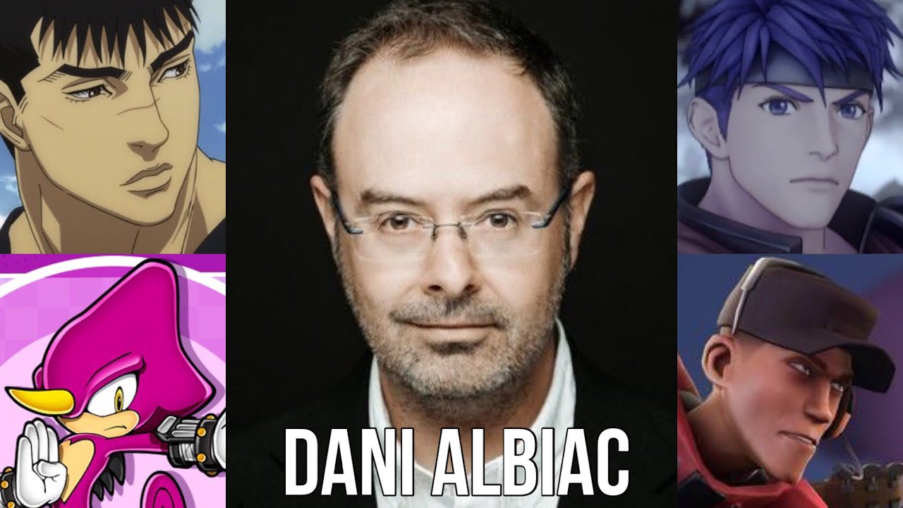 Personajes doblados por Dani Albiac (Guts, Espio, Ike, scout, etc)