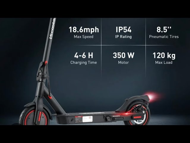 Déplacez-vous facilement avec la trottinette électrique i9 iScooter à prix  cassé !