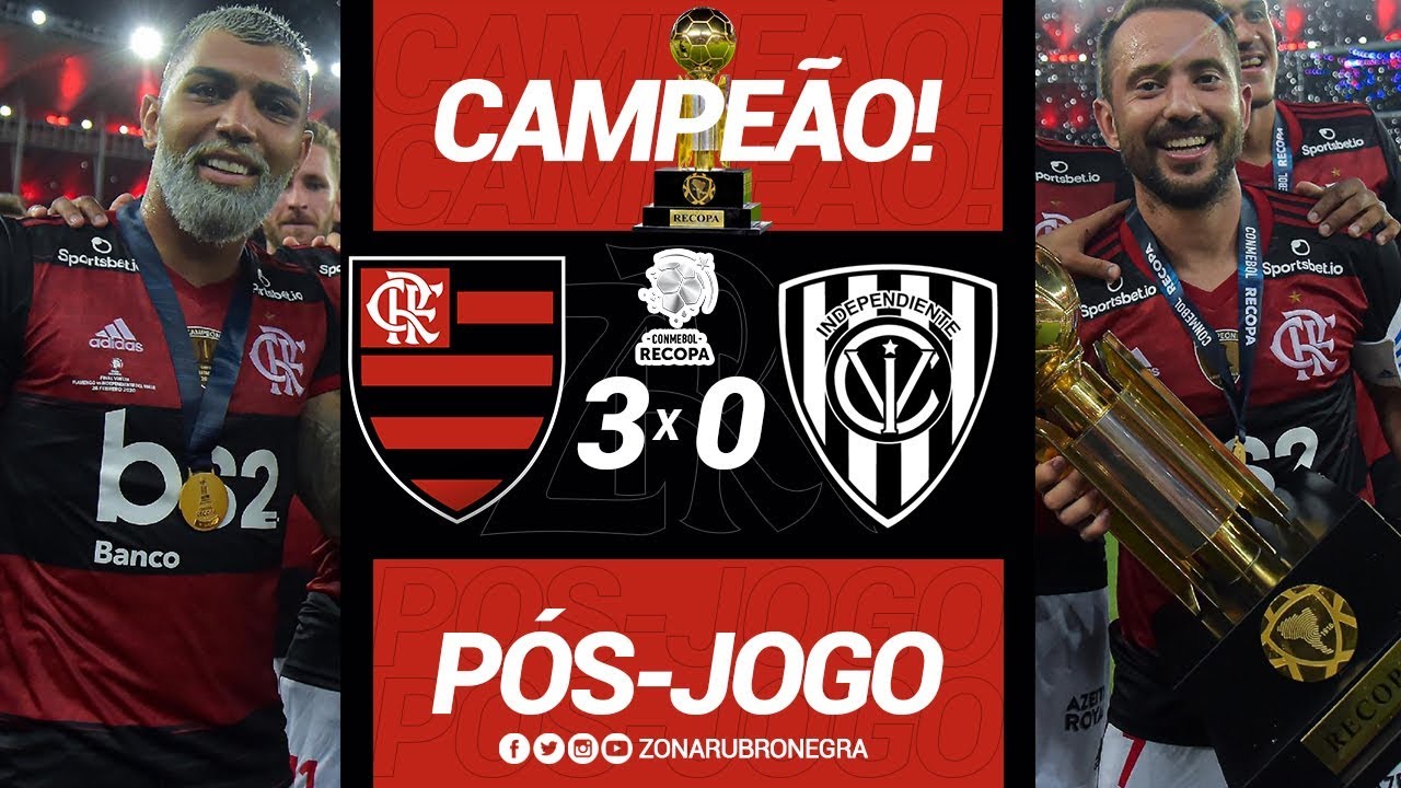 INDEPENDIENTE DEL VALLE X FLAMENGO AO VIVO - RECOPA 2020 - NARRAÇÃO  RUBRO-NEGRA 