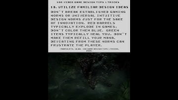 100 Video Game Design Tips & Tricks #18 #gaming #gamedesign #gamedevelopment #residentevil