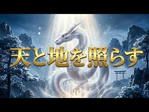 白光満月の祈り　天上の満月と白き龍神の聖歌