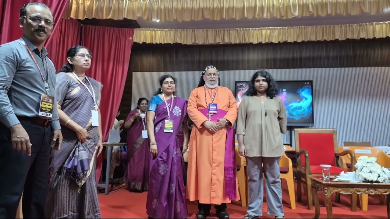 Фотографии с Международной конференции в Педагогическом колледже Мар Базелиос, 20 февраля 2026 г....