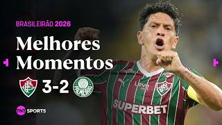 CANO DECIDES AND FLUMINENSE BEATS PALMEIRAS WITH A COMEBACK AT THE MARACANA FLUMINENSE 3-2 PALM