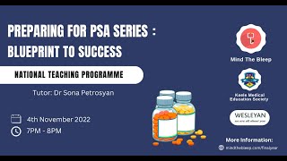 Prescribing Safety Assessment Series Session 1
