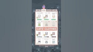 CATS’ CLOTHES IN CATS AND SOUP #catsandsoup #gamingvideos #shorts