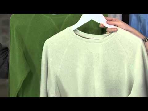 Denim & Co. Baby Sherpa Crew Neck Sweatshirt on QVC