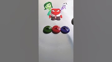 Mixing Emotions from InsideOut 2 - The Result Will Surprise You! (Part 26)#asmr #colors  #insideout2