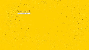 Background Particle Effect / HTML / CSS / JS