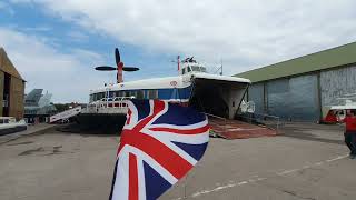 SRN4 'The Princess Anne' - Jubilee Salute. 1st Composite Edit