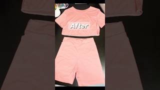 How to Upcycle a T-Shirt Into a Cute Matching Set 💕