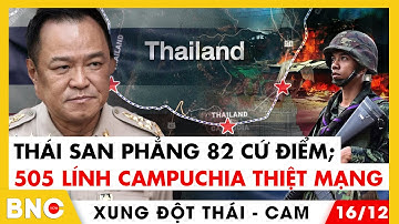 Biên giới Thái–Cam đóng sập: Pháo kích qua lại, kho đạn bốc cháy | Xung đột Thái Lan - Campuchia