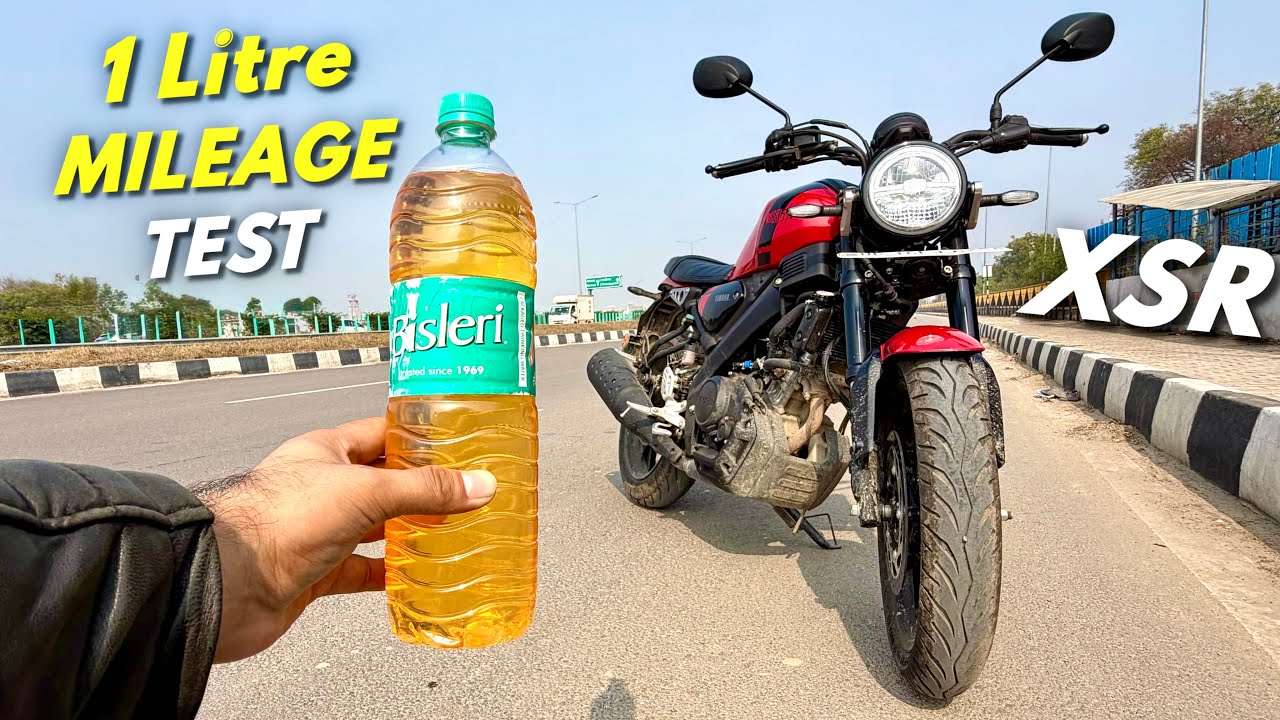 Yamaha XSR 155 Mileage Test | 1 Litre में कितना देती है ?