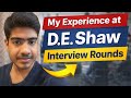 My Experience at D.E. Shaw Interview Rounds