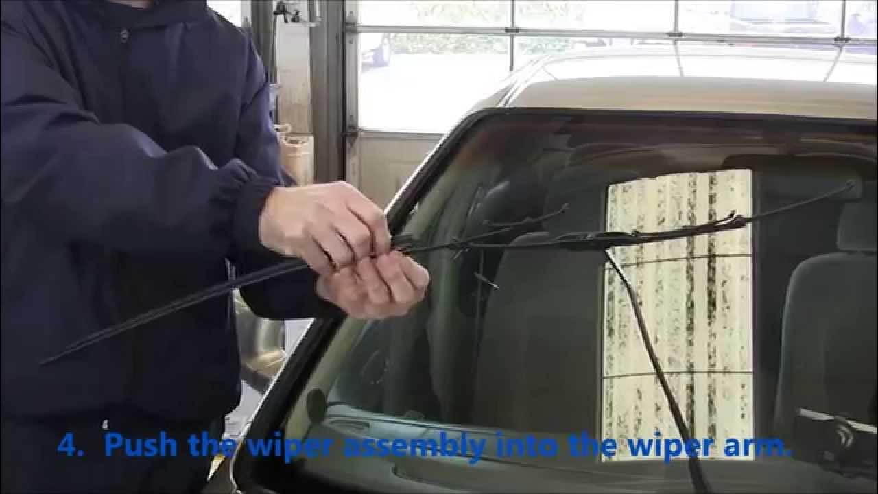 How To Change Wiper Blade Inserts on a Honda Accord YouTube