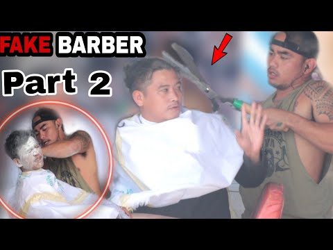 Fake Barber Part 2 Public Prank Lasing Lasingan
