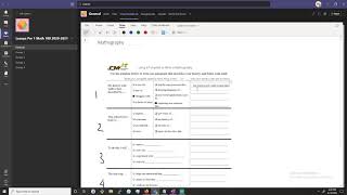 Mathography Instructions