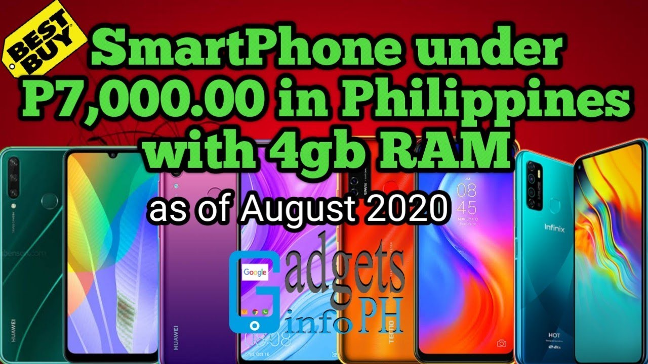 Top 8 SmartPhone under 7000 pesos with 4gb RAM YouTube