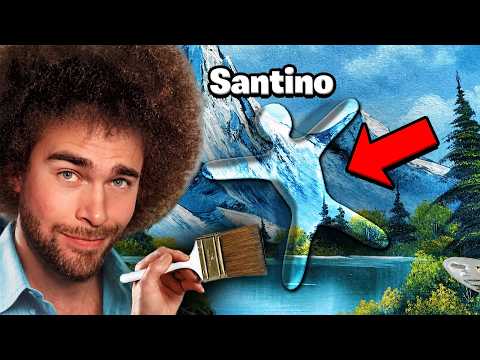 Ik Ben De BOB ROSS Van Meccha Chameleon!🎨