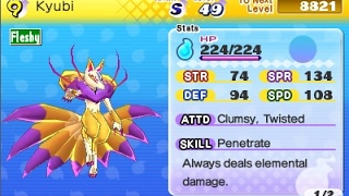 Yo-kai Watch 2: Fleshy Souls Playthrough Part 31 (EXTRA #10 - Kyubi, Some Rare Yo-Kai, and Duwheel!)