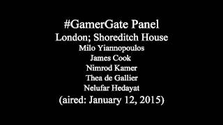 #GamerGate Panel With Milo Yiannopoulos - Shoreditch House (Part 1 of 5)