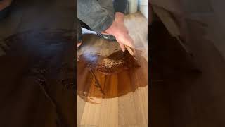 Parkett Ölen Starke Verschmutzungen Auf Holzboden Beseitigen Holzboden Reinigen Parkett Waxen