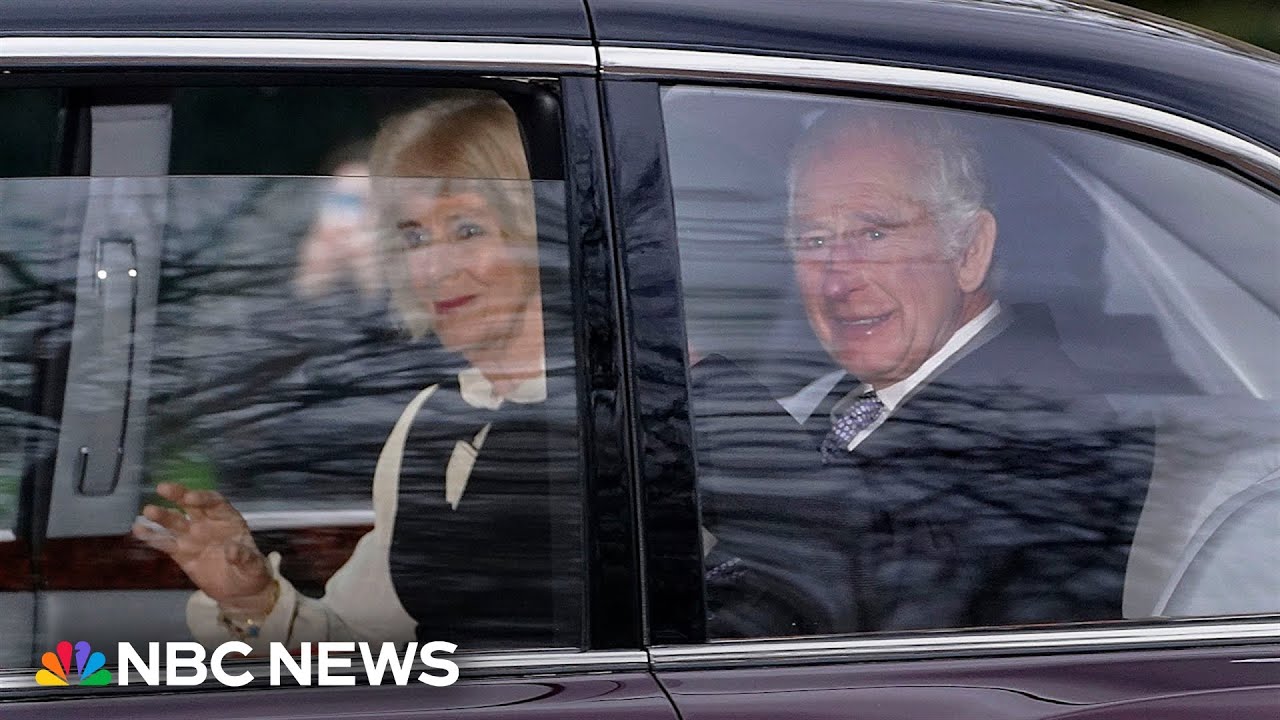 King Charles seen in public for first time since cancer diagnosis King Charles seen in public for first time since cancer diagnosis