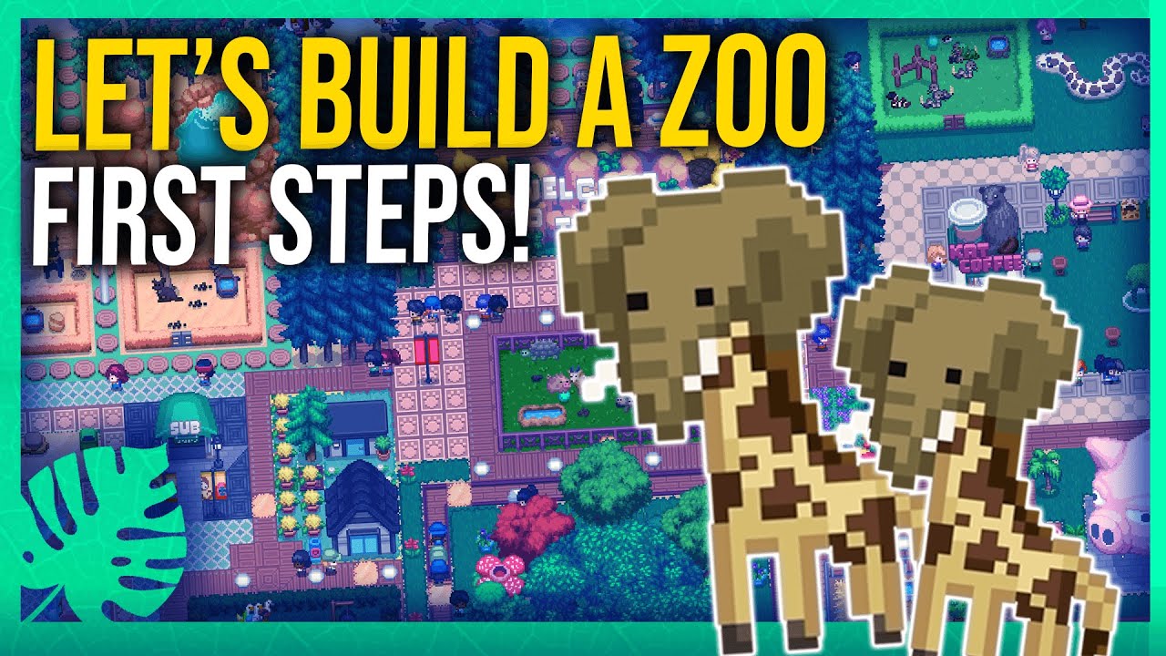 Let's Build A Zoo! First Steps YouTube